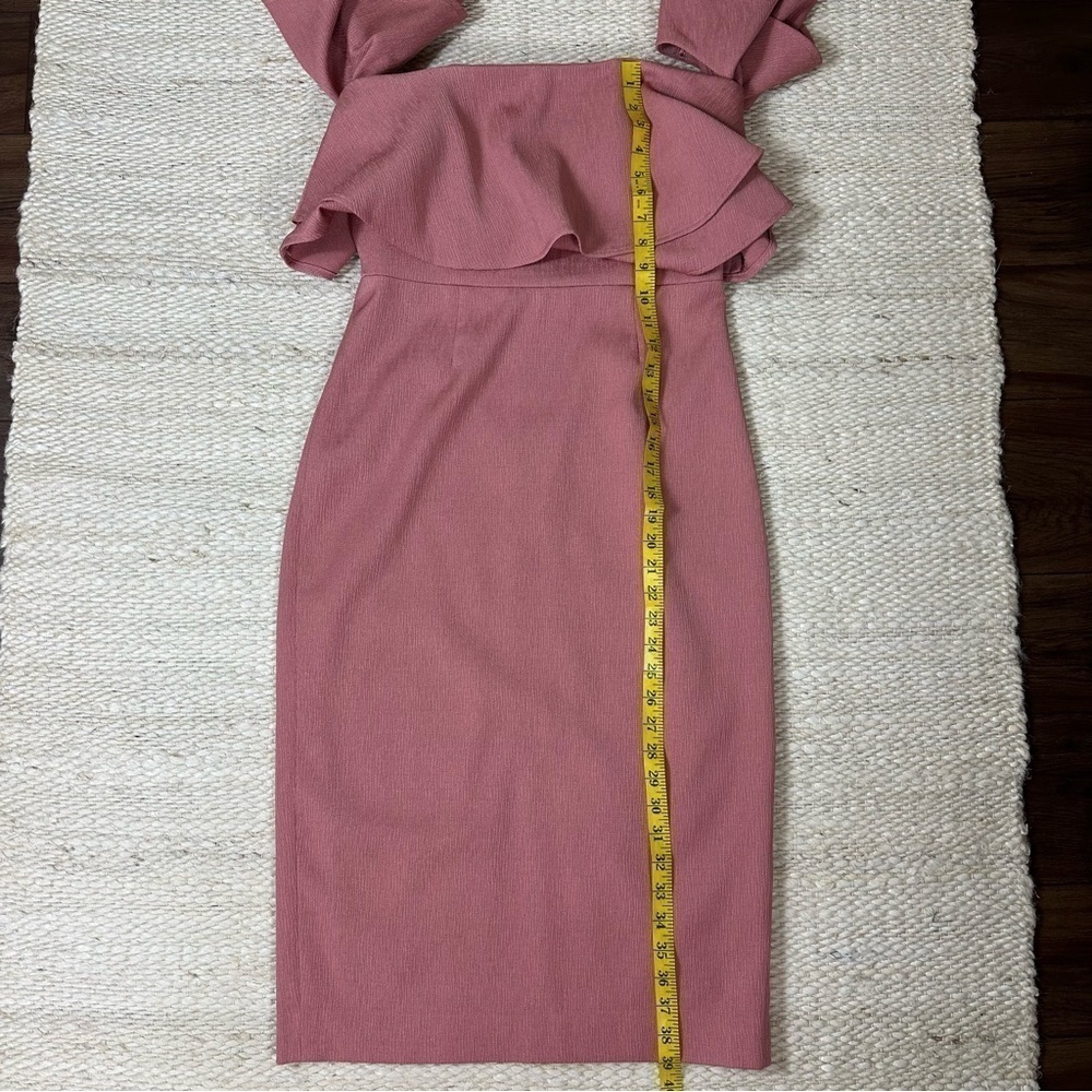KEEPSAKE The Label Dress Size M No Reason Ruffle Off The Shoulder NWT - Picture 10 of 16